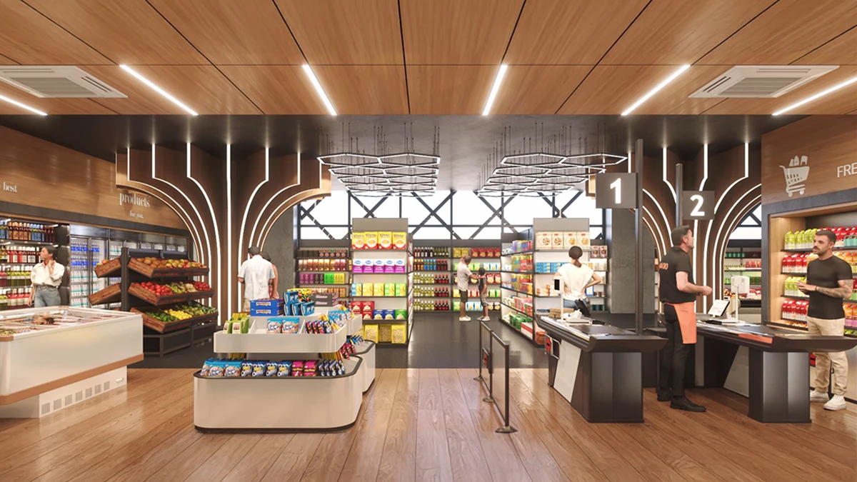 Gated Community Luxury Flats in Kokapet – Moonglade Clubhouse Supermarket